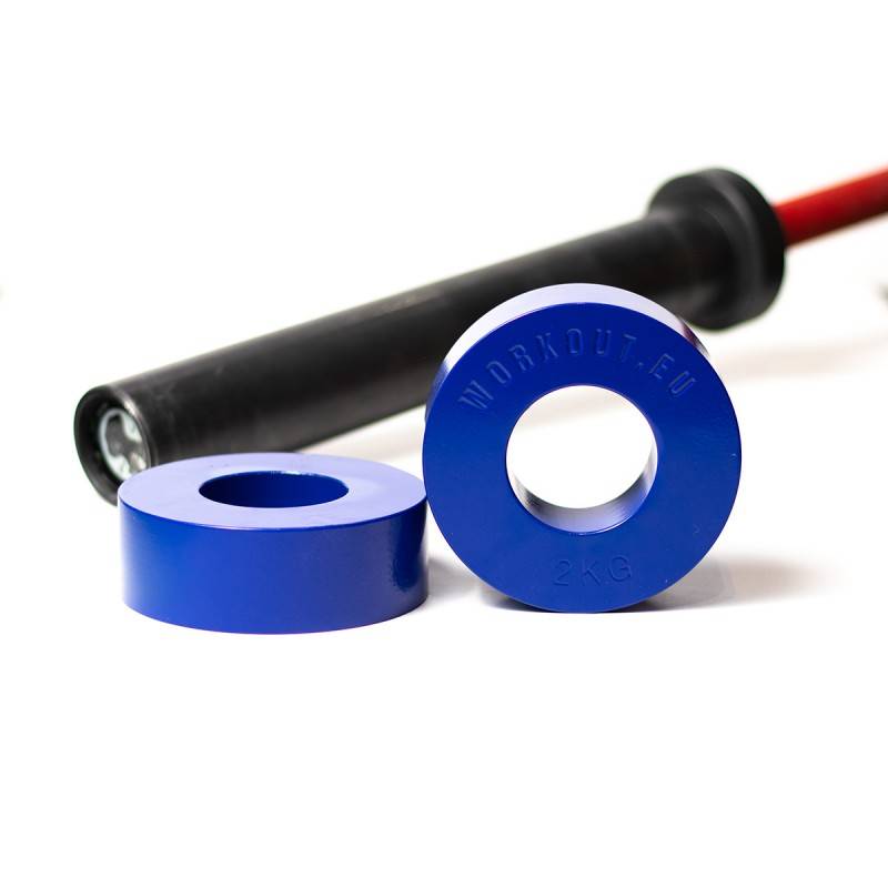 Fractional plates Workout - 2 Kg - 2 pcs