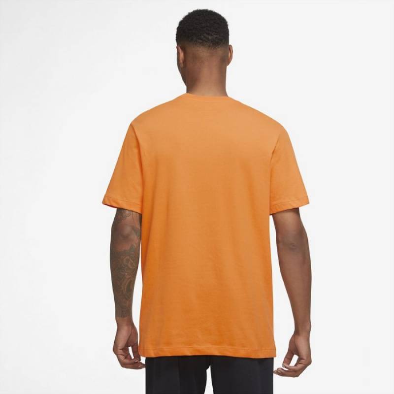 Pánské tričko Nike DRY TEE DFC CREW - orange
