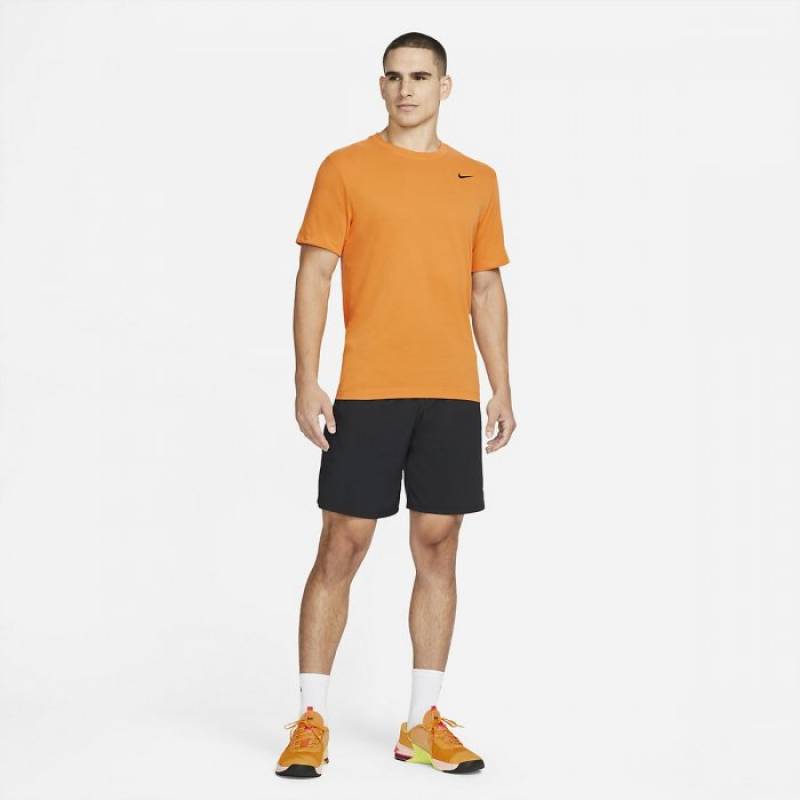 Pánské tričko Nike DRY TEE DFC CREW - orange