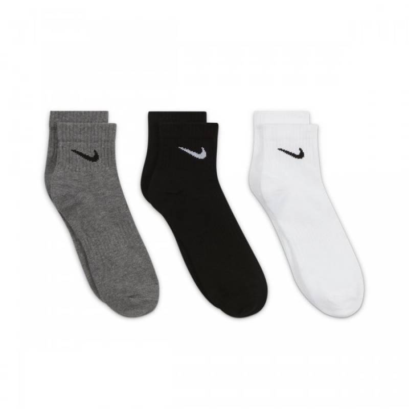 Nike Everyday Plus Ankle Socks - 3 pairs mix