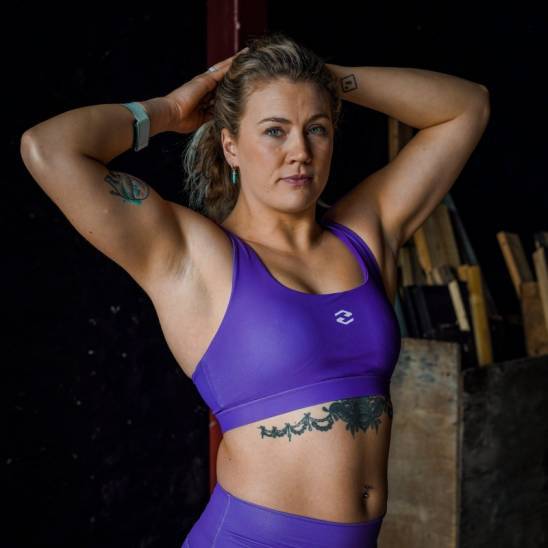 Heavy Rep Podprsenka Energy Medium impact - Violet