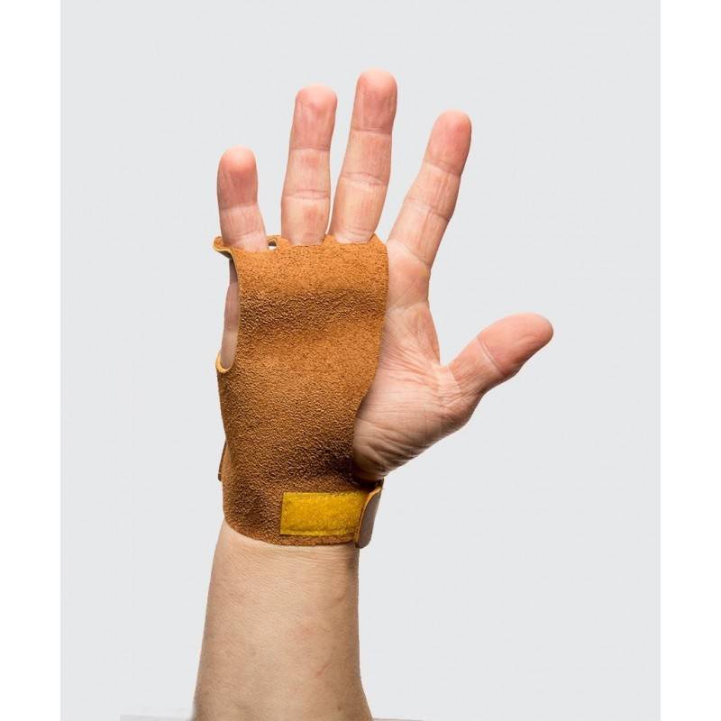 Woman leather 3-prsté Grips Victory Grips - tan