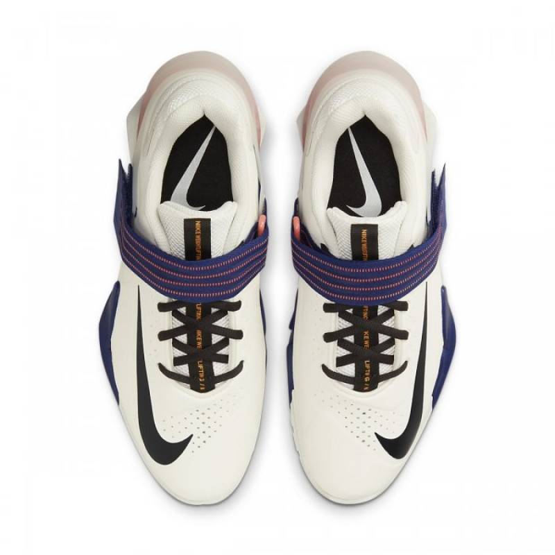 Weightlifting Shoes Nike Savaleos - Sail/Deep royal blue