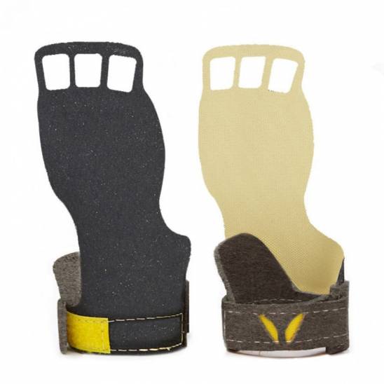 mozolníky Victory grips Tactical 3-prsté Full Coverage - šedé