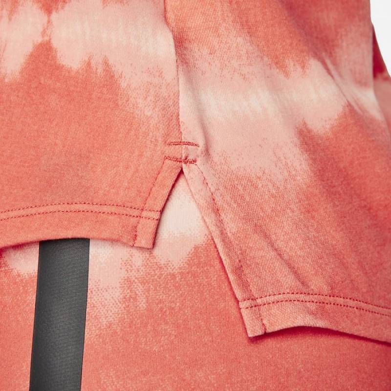 Woman Top Nike Dri-FIT One Luxe - orange