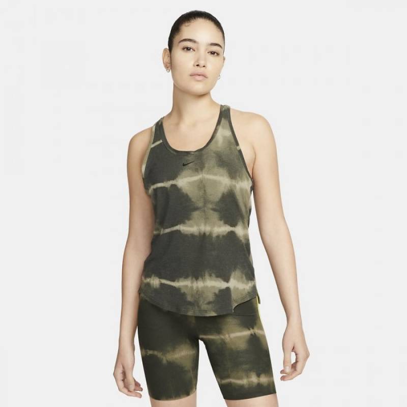 Dámské tílko Nike Dri-FIT one LUXE - zelené