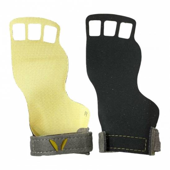 mozolníky Victory grips Tactical 3-prsté Full Coverage - šedivé