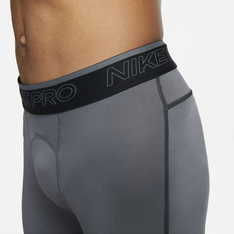 Pánské legíny Nike Pro - šedé