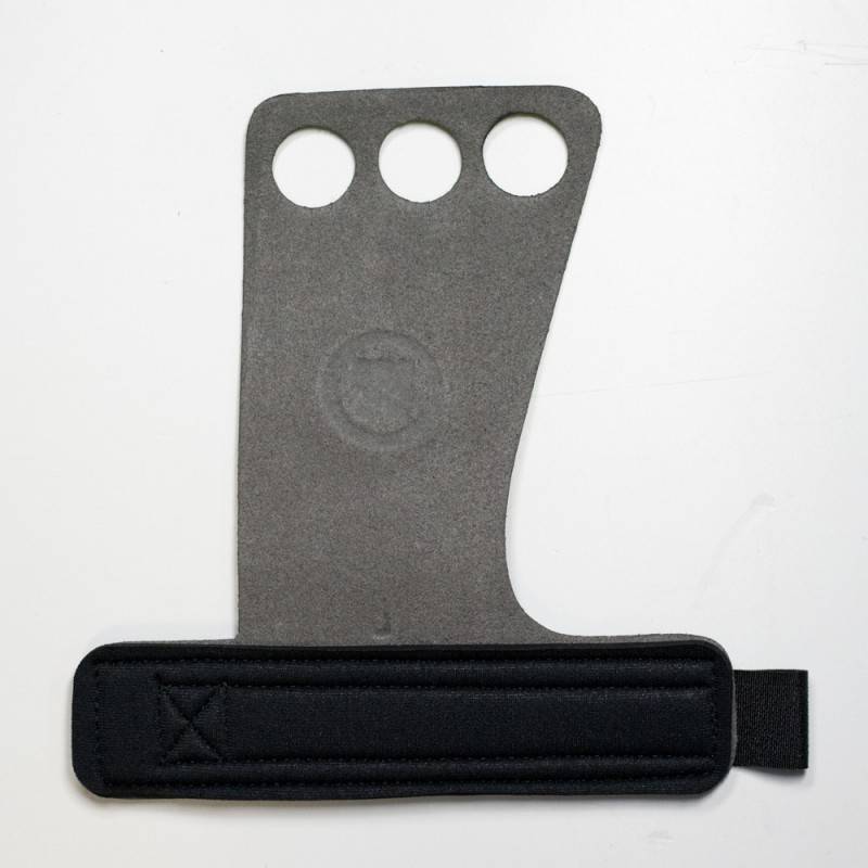 Mozolníky Workout Carbon 3-hole Grips - black