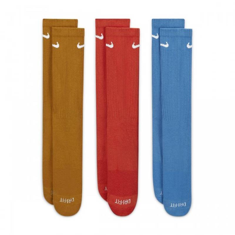 Training socks Nike - yellow/blue/orange