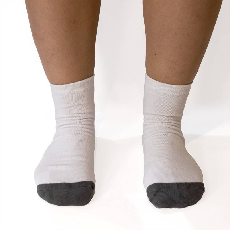 Socks WORKOUT logo - white