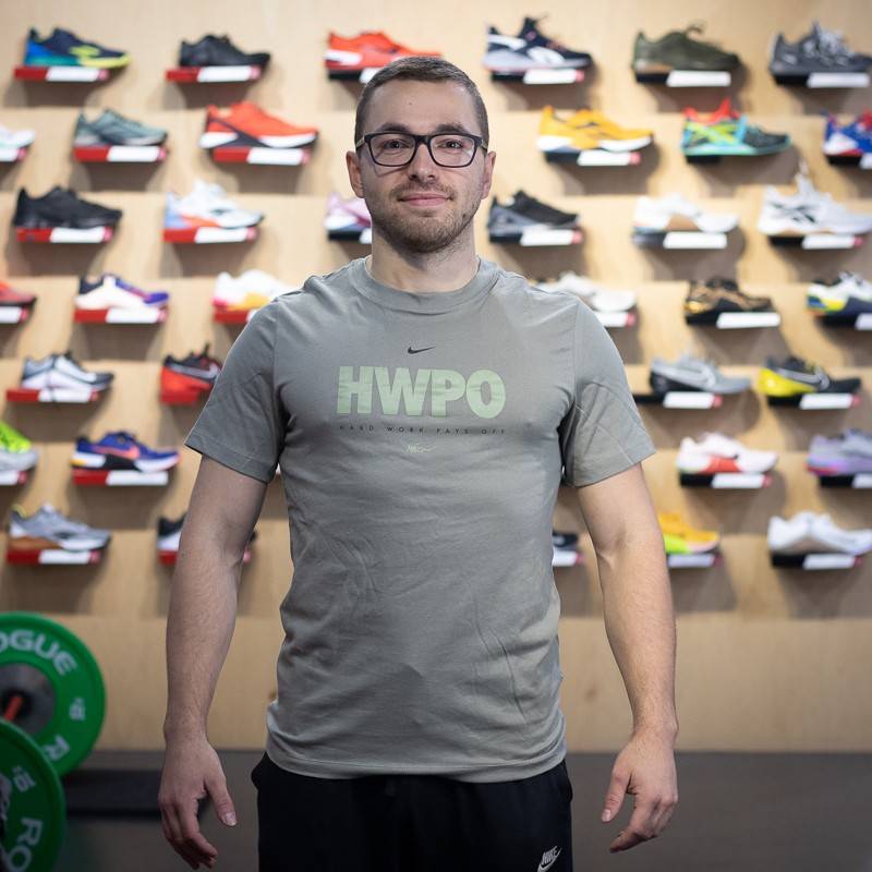 Pánské tričko Nike HWPO - zelené