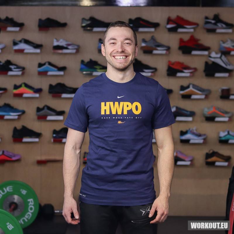 Pánské tričko Nike HWPO - modré