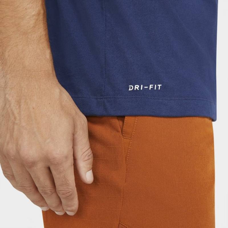 Pánské tričko Nike HWPO - modré