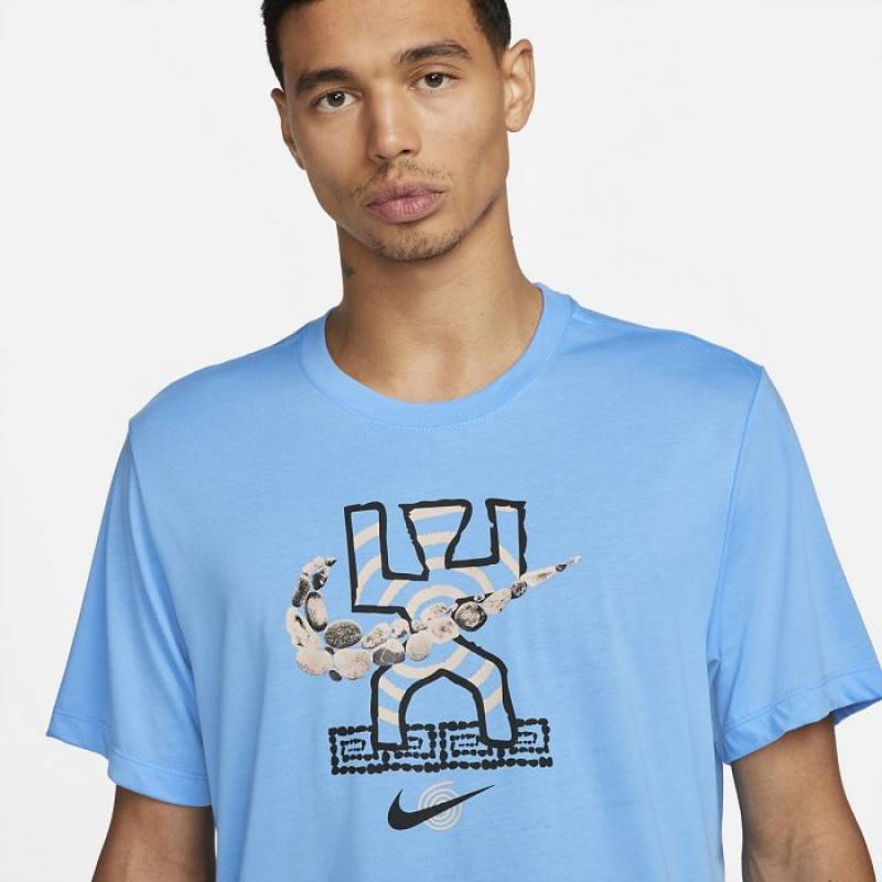 Nike Dri-Fit T-Shirt für Männer - blau