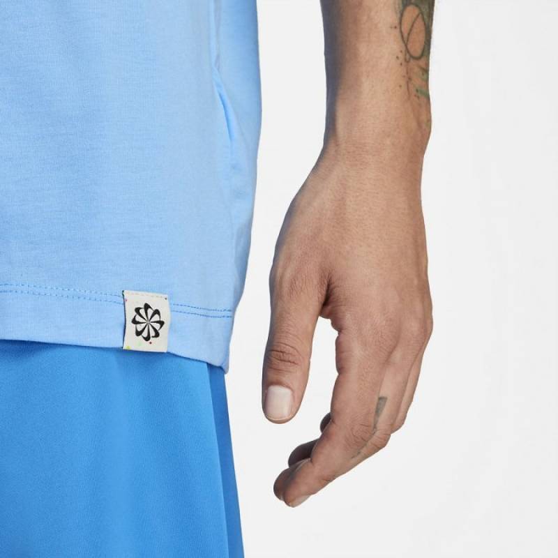 Mens Nike Dri-Fit T-shirt - blue
