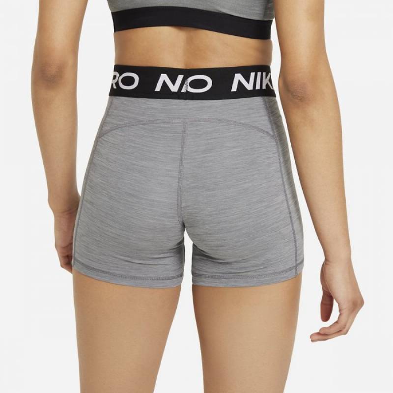 Dámské funkční šortky Nike Pro - šedé (délka 5 palců)