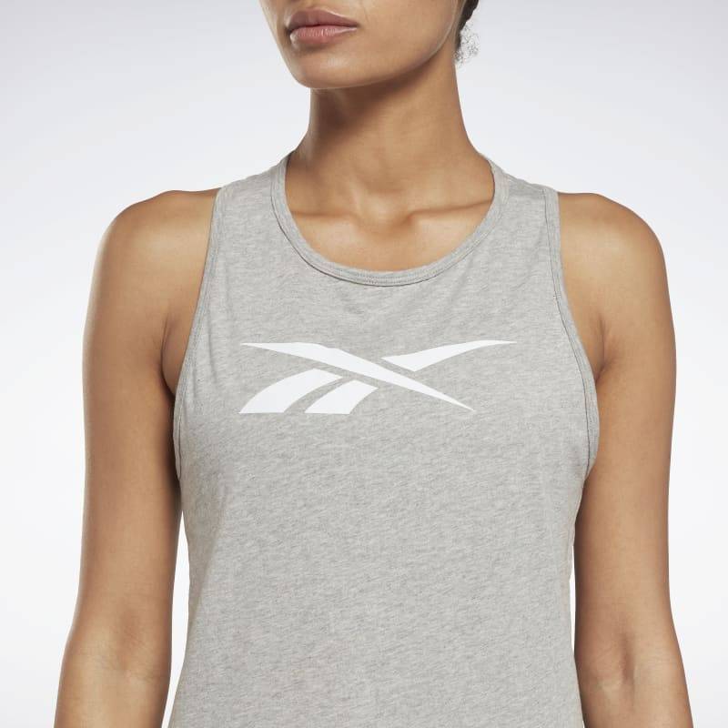 Woman Top Reebok - grey