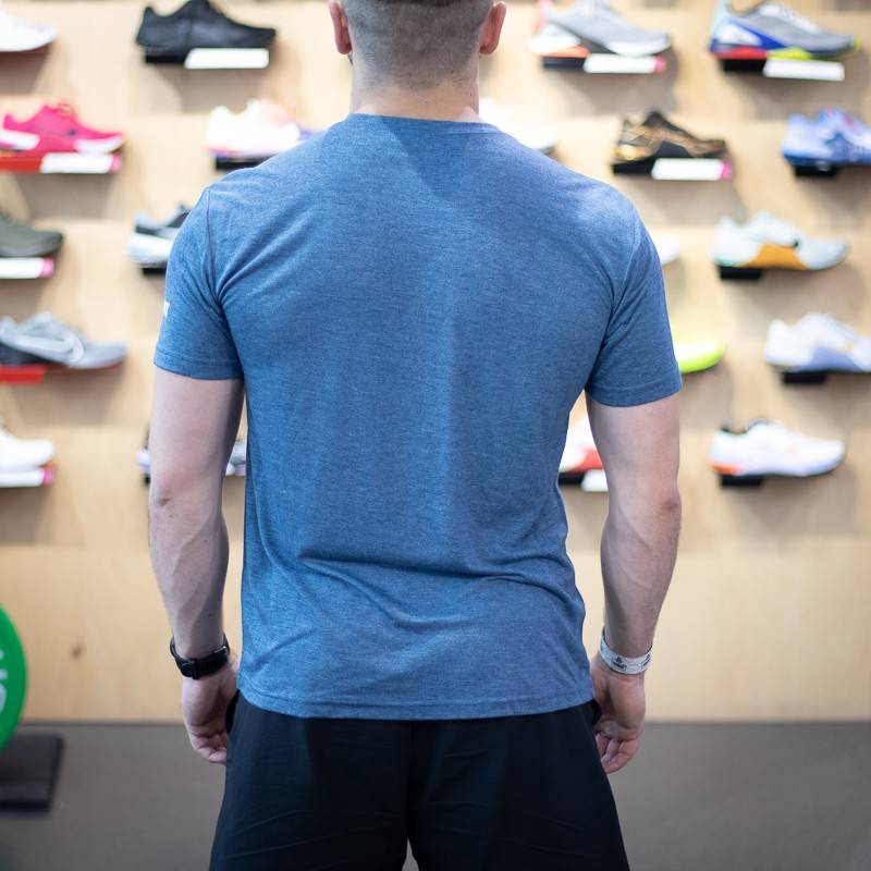 Tréninkové tričko WORKOUT No Pain No Gain - modré
