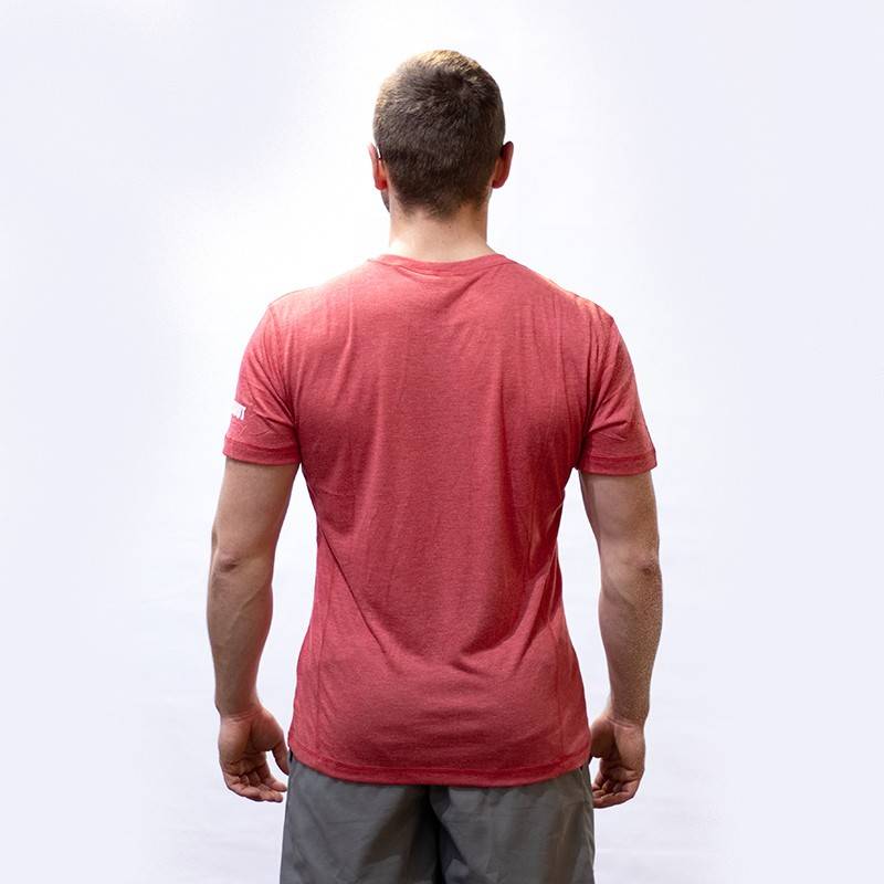 Training T-Shirt WORKOUT No Pain No Gain - red