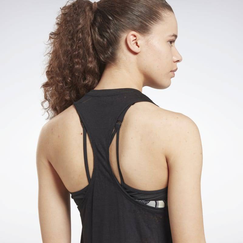 Dámské tílko Reebok Burnout - černé