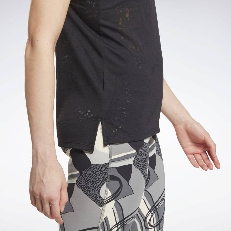 Woman Top Reebok Burnout - black