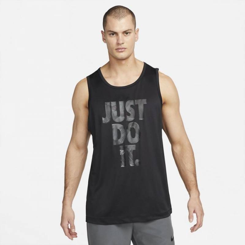 Man tank Nike Just Do It - black