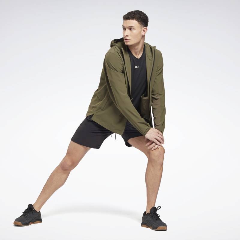 Pánské tréninkové šortky Reebok Speed - černé - HA9079