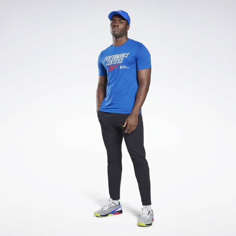 Man T-Shirt Reebok PC - blue