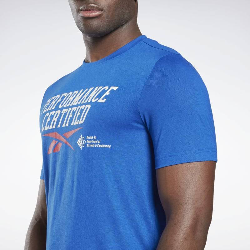 Pánské tričko Reebok PC - modré 