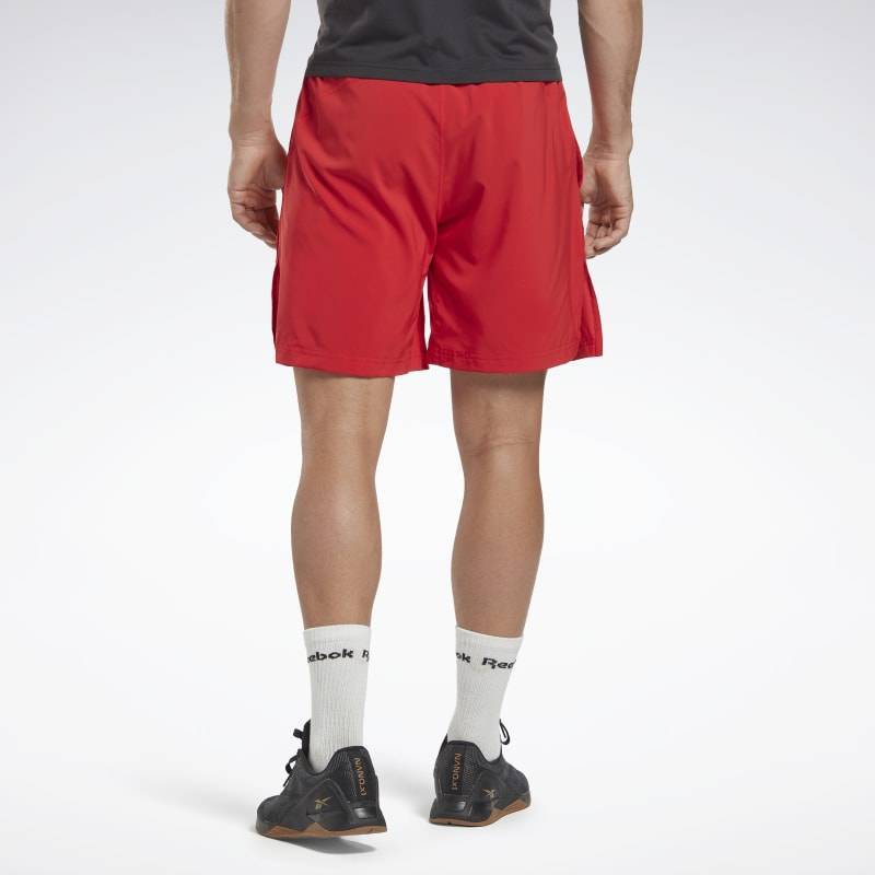 Pánské tréninkové šortky Reebok Austin - červené