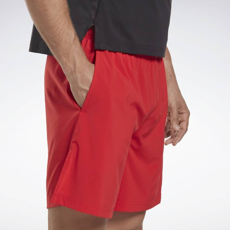 Man training Shorts Reebok Austin - red