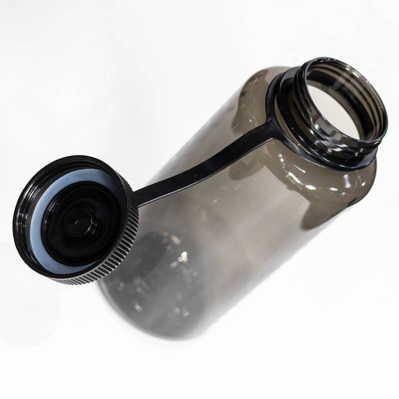 Láhev na pití WORKOUT 1000 ml - tmavě šedá