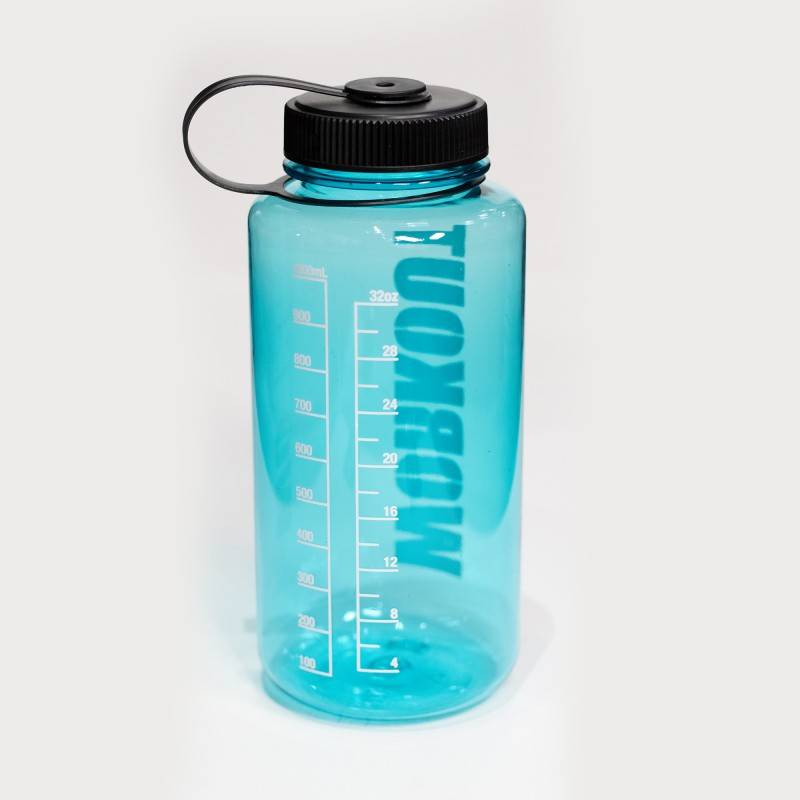 Bottle WORKOUT 1000 ml - azure