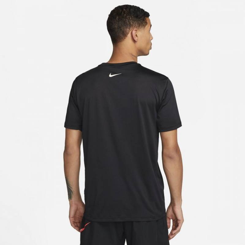 Man T-Shirt Nike Keep on pressing - black