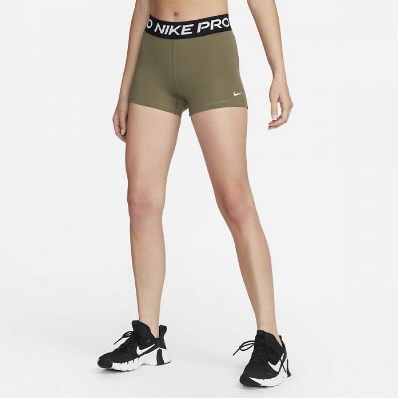 Woman functional Shorts Nike Pro - dark camo