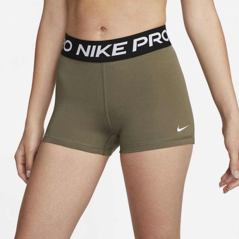 Woman functional Shorts Nike Pro - dark camo