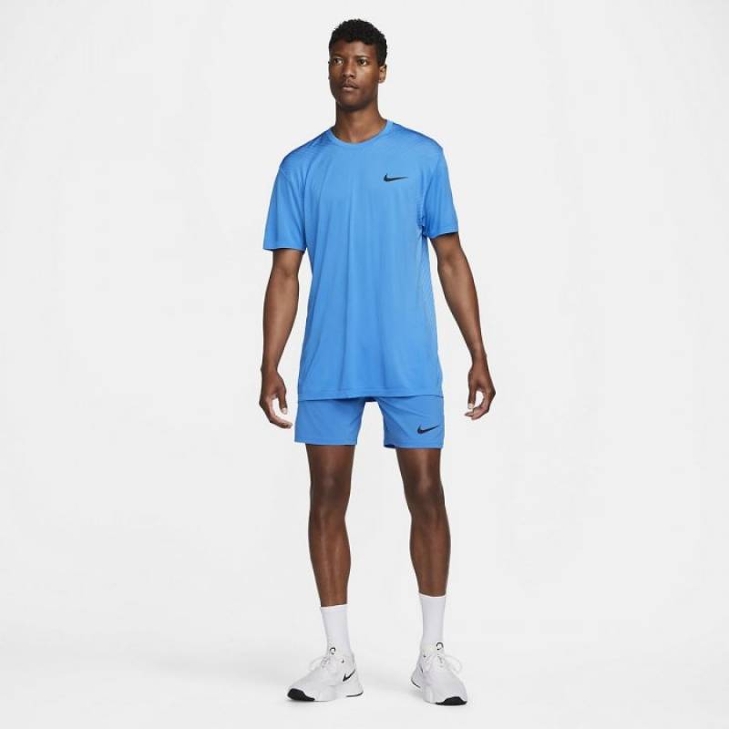 Man Shorts Nike Pro Flex Vent Max - blue
