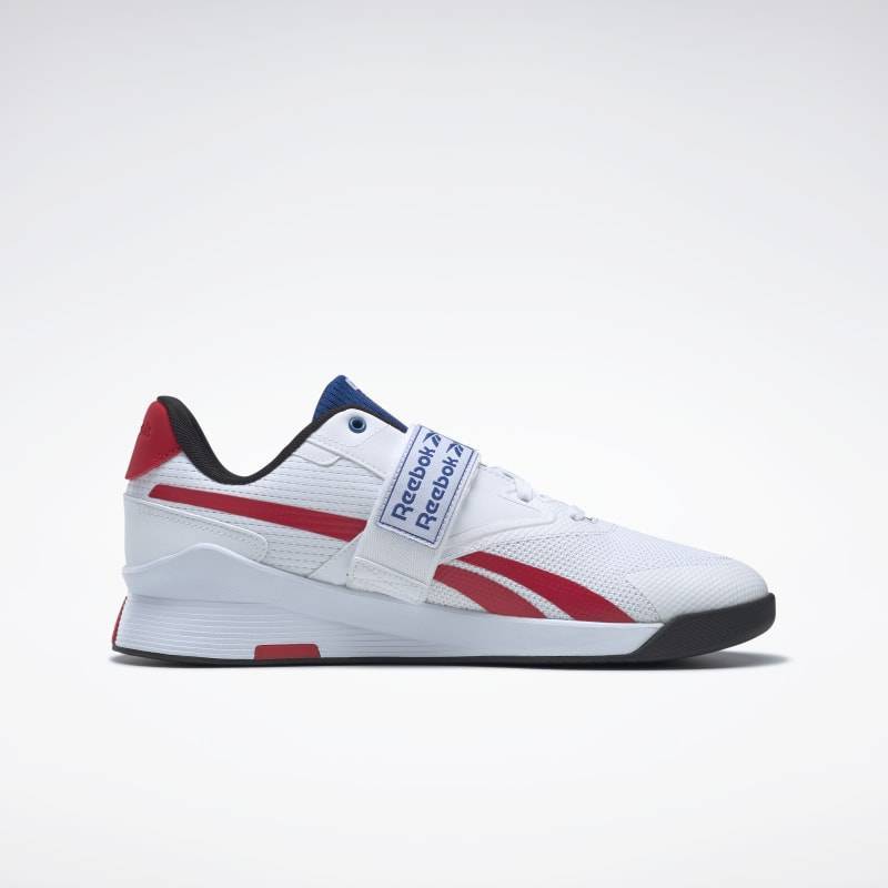 Man weightlifting shoes Lifter PR II - white/red