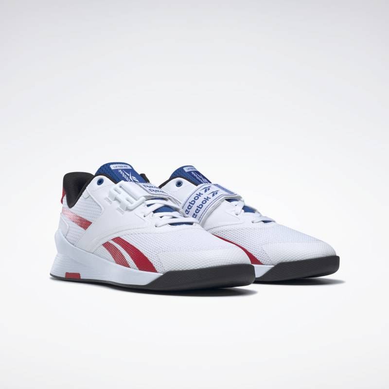Man weightlifting shoes Lifter PR II - white/red