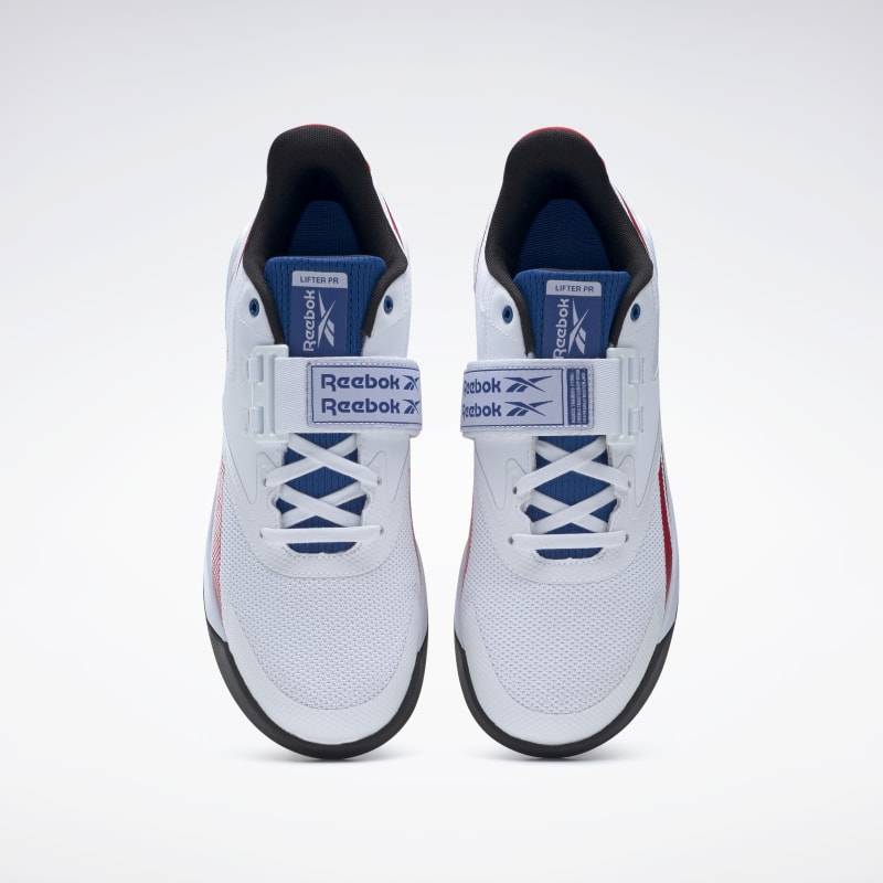 Man weightlifting shoes Lifter PR II - white/red