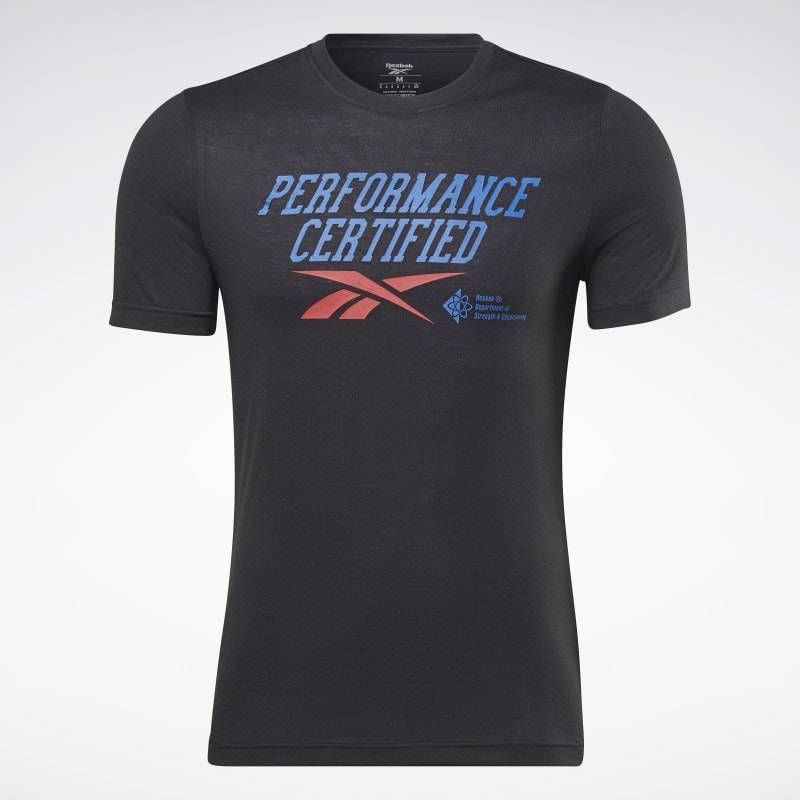 Man T-Shirt Reebok Performance - black