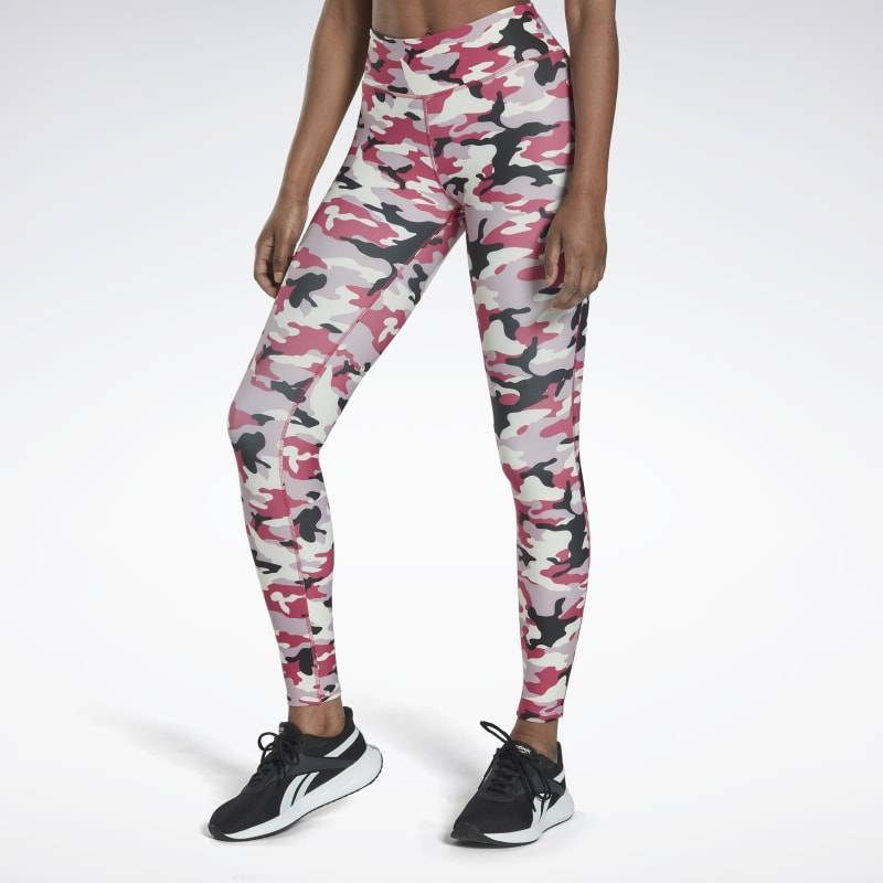 Woman Tight Reebok long - camo mix