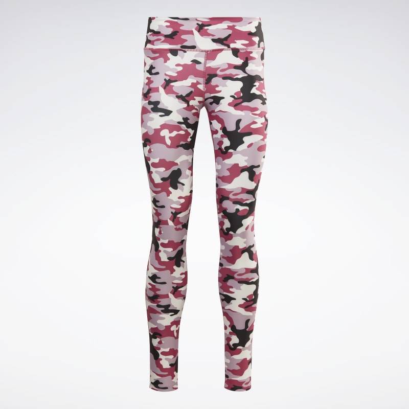 Woman Tight Reebok long - camo mix