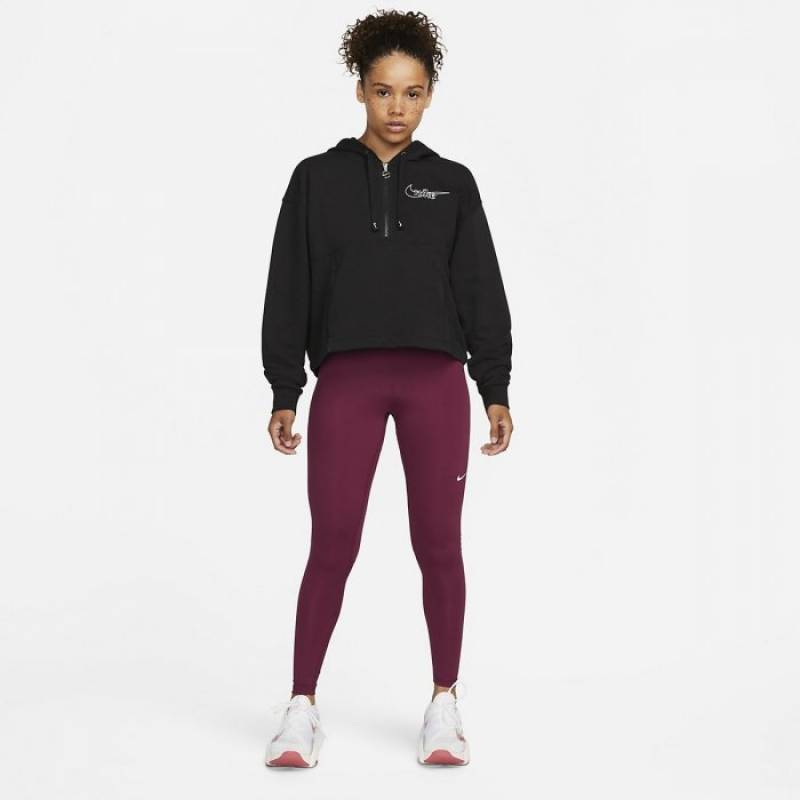 Woman Tight Nike Pro 365 - vínová