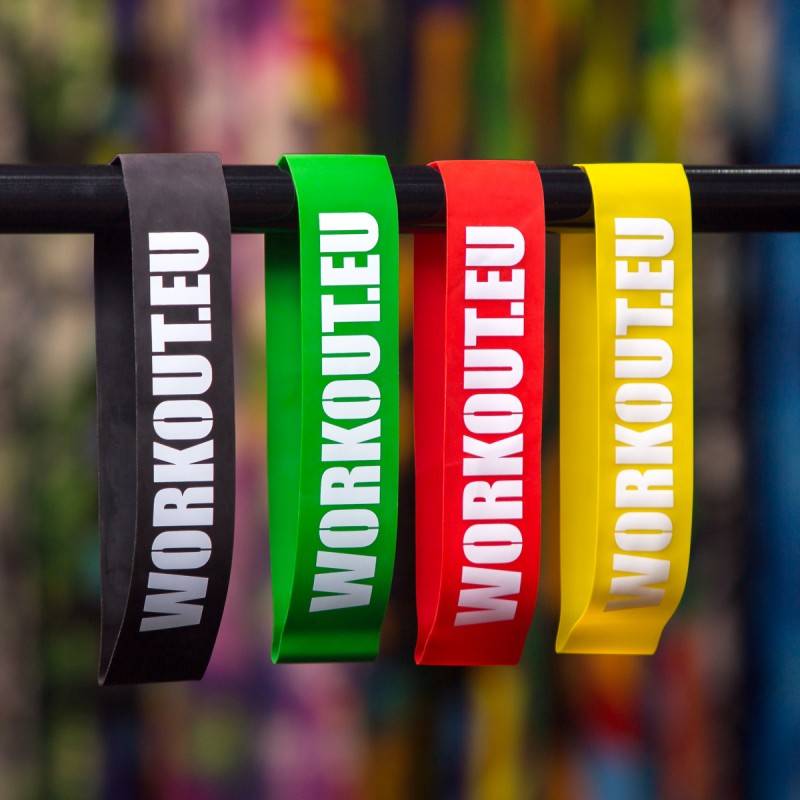 Výhodný set krátkých odporových gum WORKOUT