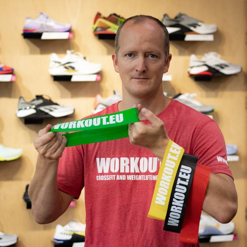 Výhodný set krátkých odporových gum WORKOUT