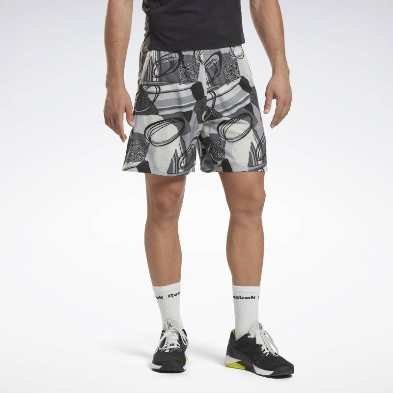 Man training Shorts Reebok Austin - aop black