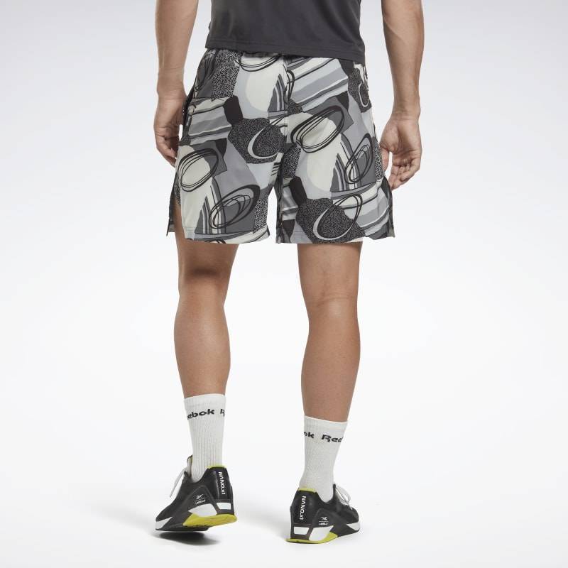 Man training Shorts Reebok Austin - aop black