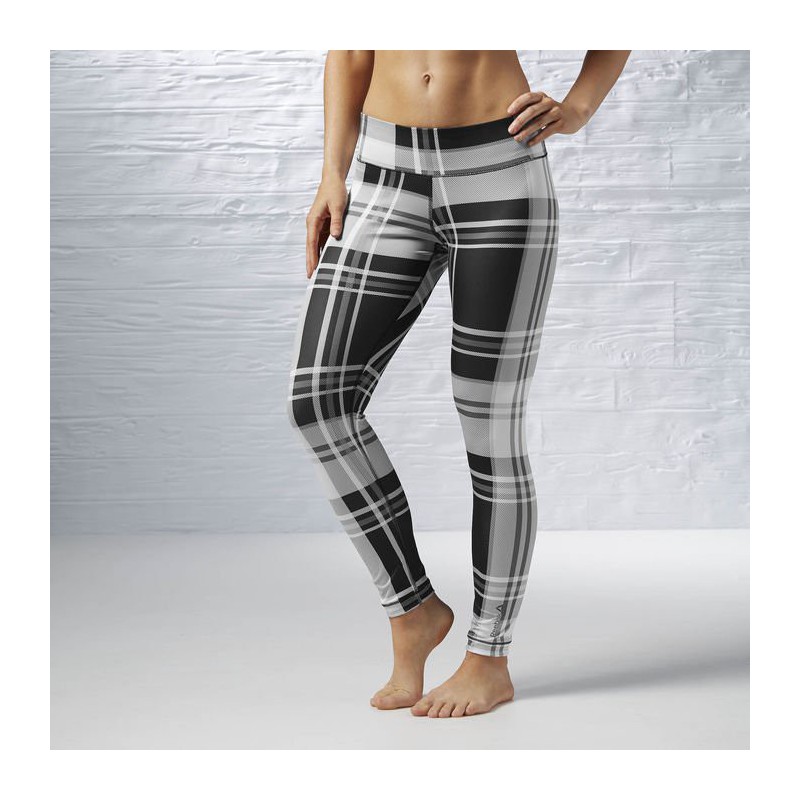 Dámské legíny Y PLAID LEG AA1602